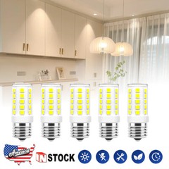 5x E17 LED Bulb Microwave Oven Light Dimmable 4W Natural White 6000K Light US