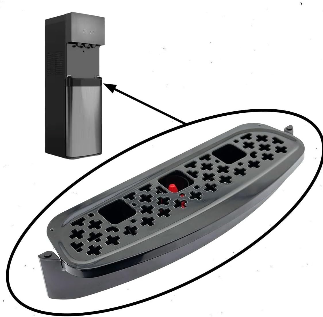 Avalon Water Dispenser -Drip Tray With Lid- Replacement Part For Multiple Models gallery