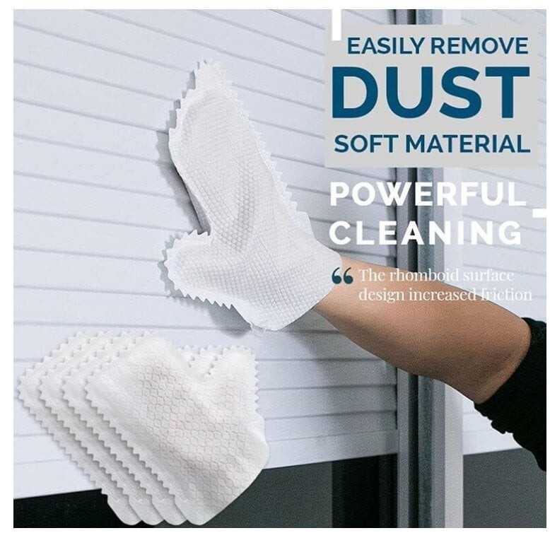 10pcs/pack Disposable Non-woven Cleaning Gloves Electrostatic Dust Removal gallery