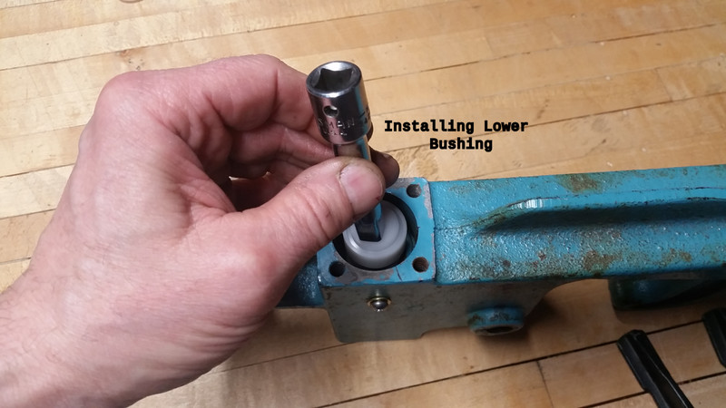 Sears Thompson Walking Sprinkler Impeller Shaft & Bushings & Gasket- Made in USA gallery