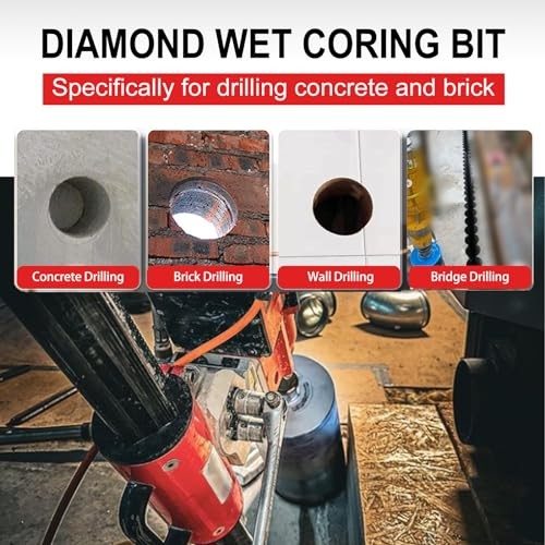 Diamond Core Drill Bits 4" Diameter0"/254mm Drilling Depth 4"x11"x5/8"-11 1 gallery