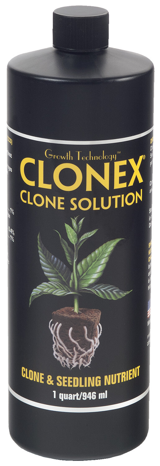 HydroDynamics Clonex Clone Solution - Clone & Seedling Nutrient, 1 Quart gallery