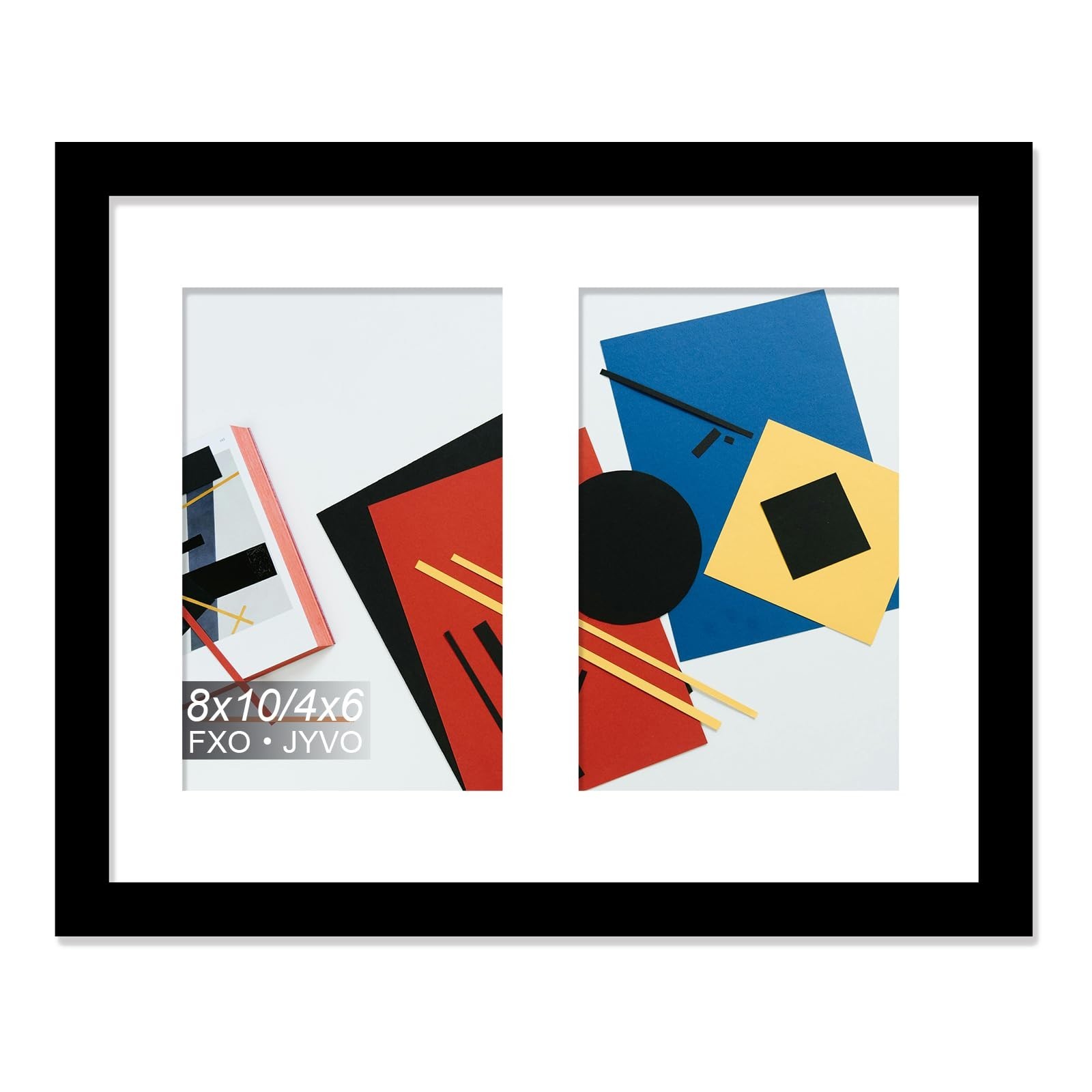 4x6 Picture Frame Collage, Display 2 4x6 Picture Collage or 8x10 Photo Only W... gallery