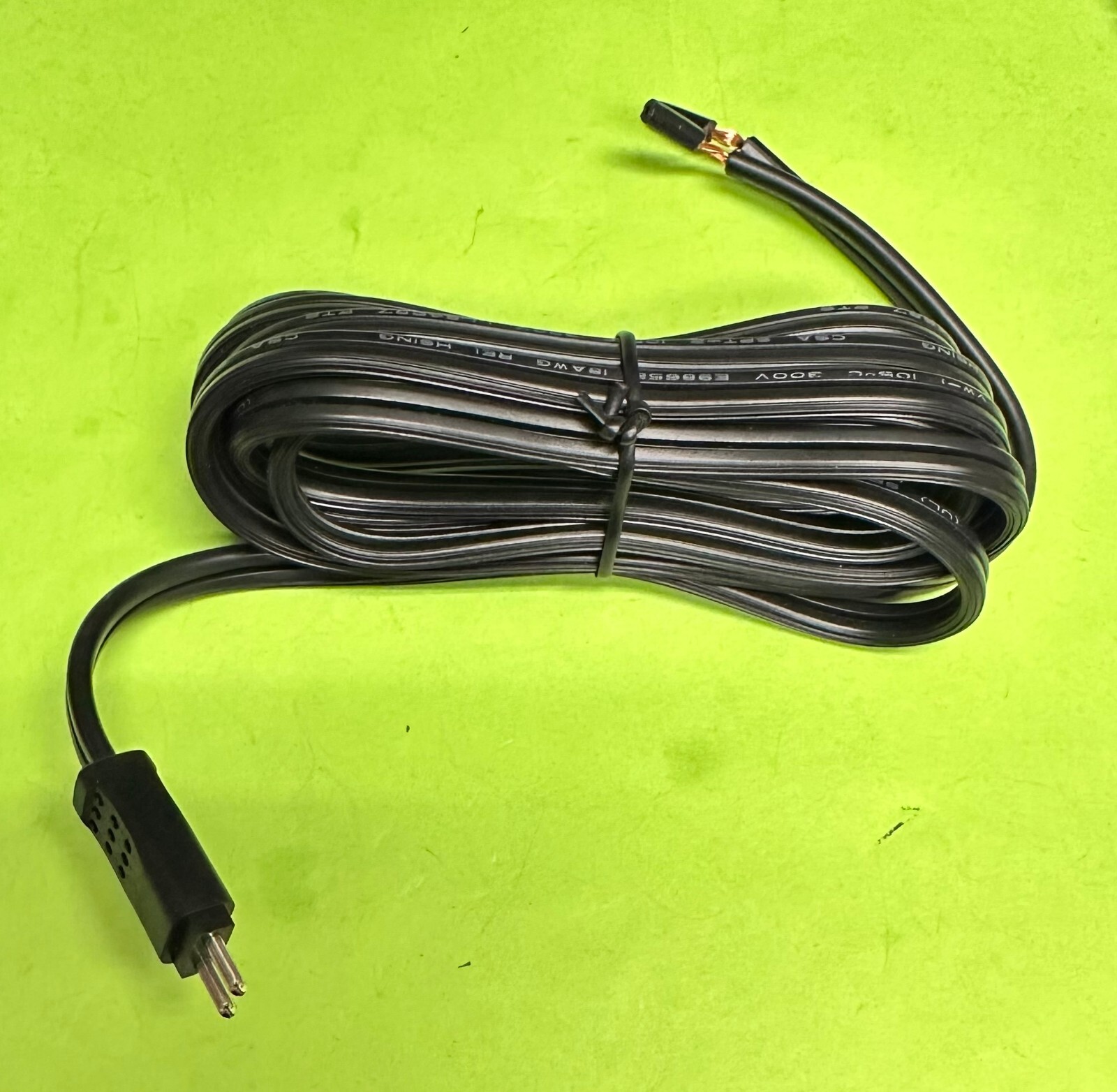 7ft Black 2-Pin Replacement Cord For Plug-In Transformer gallery