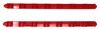 JSP Black or Red Low Profile Plastic 14 Tool Screw Driver Organizer Rail Kit gallery