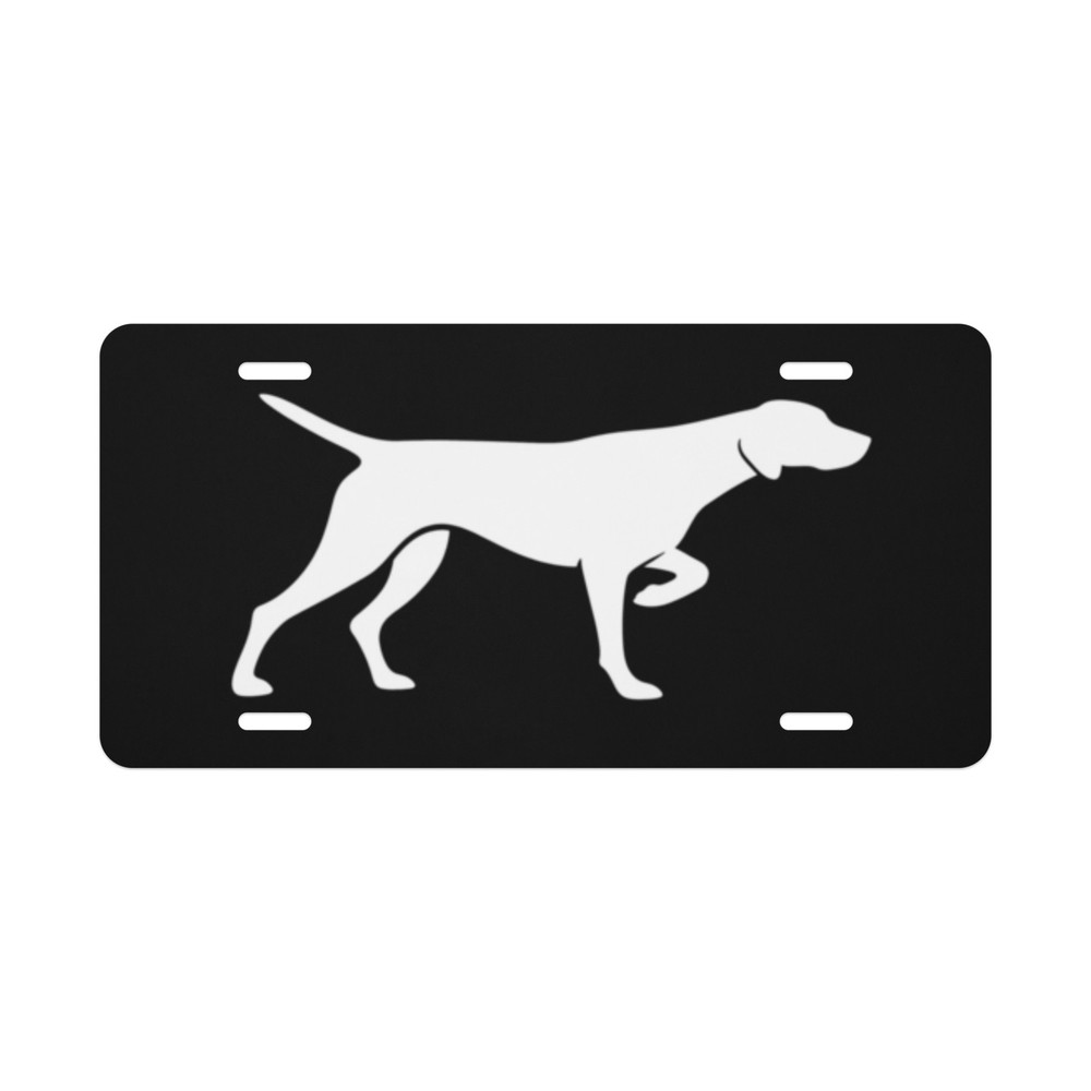 Pointer Dog License pointer Vanity Plate gsp tag Hunting License Plate