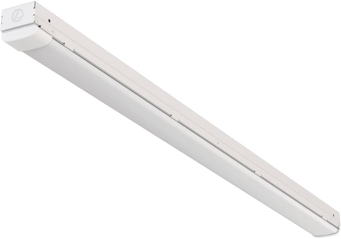 1 Light LED Strip Light, 4 Foot Linear LED Ceiling Lighting Fixture, 5500 Lumens gallery