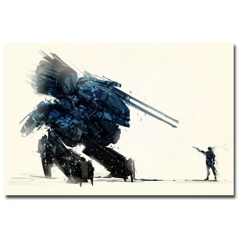 Metal Gear Solid V Game Art Snake Wall Print Poster US gallery