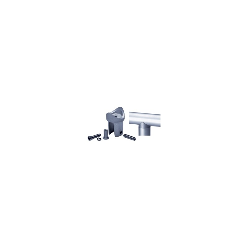 Hollaender 155F-8 Tee Anodized Aluminum Interna-Rail for Schedule 40 Pipe 1-1/2" gallery
