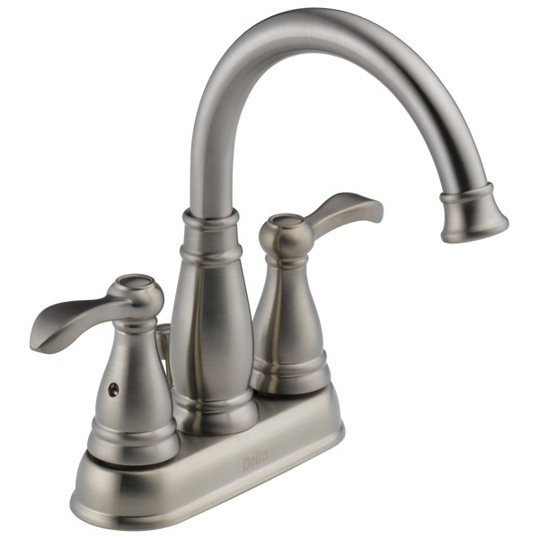 Delta Porter 2-Handle Bathroom Faucet Brushed Nickel-Certified Refurbished gallery