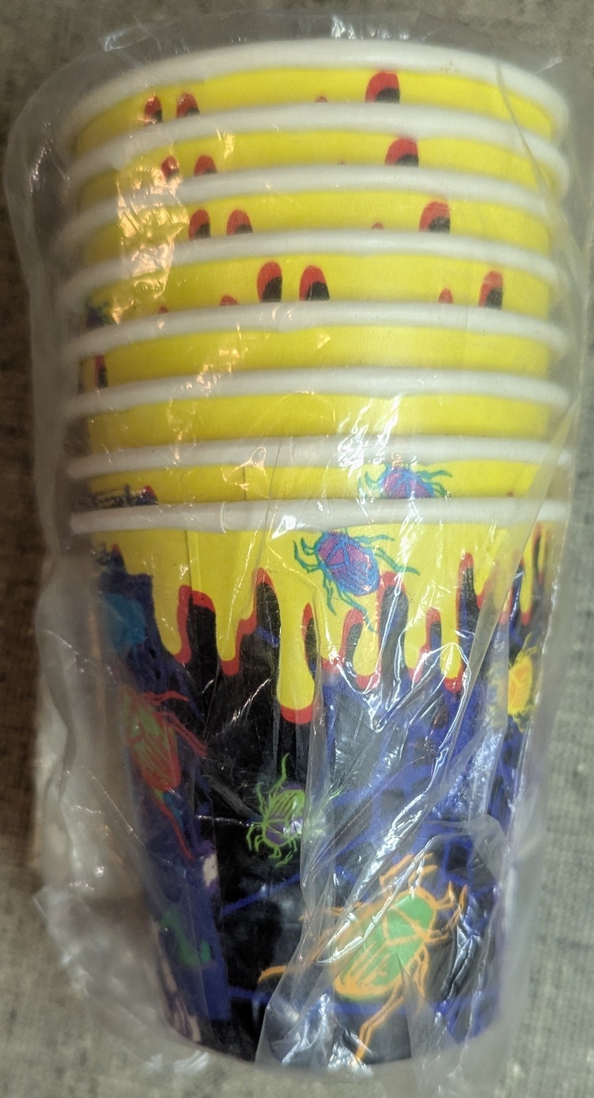 Goosebumps 1995 New Party Express Hallmark Cups 7oz 8 Pack Halloween Birthday gallery