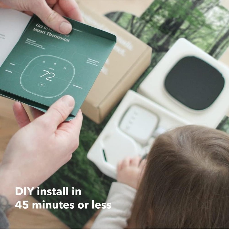 Programmable Wifi Smart Thermostat - Compatible with Alexa & Google Assistant gallery