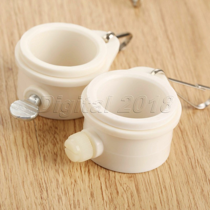 2pcs Flagpole Rotating Flag Pole Mounting Rings Grommet Clip Attachments Rubber gallery
