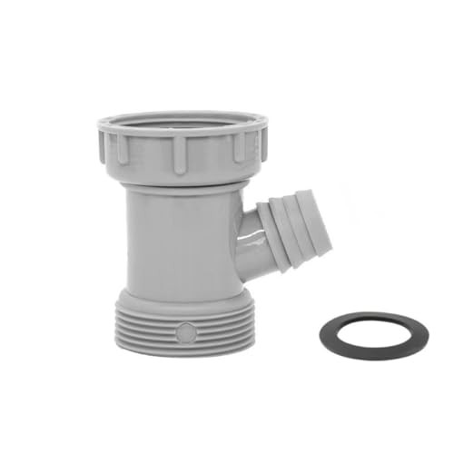 Kitchen Sink Drain Pipe Adapter Wye, Y-Shaped Strainer Connector Waste Outlet gallery