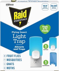 Raid Essentials Flying Insect Light Trap Starter Kit