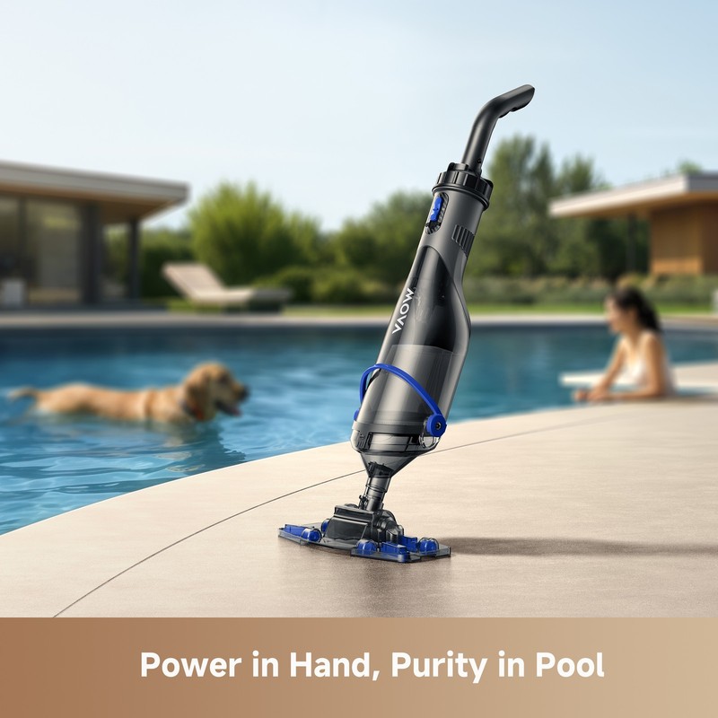 MOVA Handler V10 Cordless Handheld Pool Vacuum, 4,200LPH Suction 60min Runtime gallery