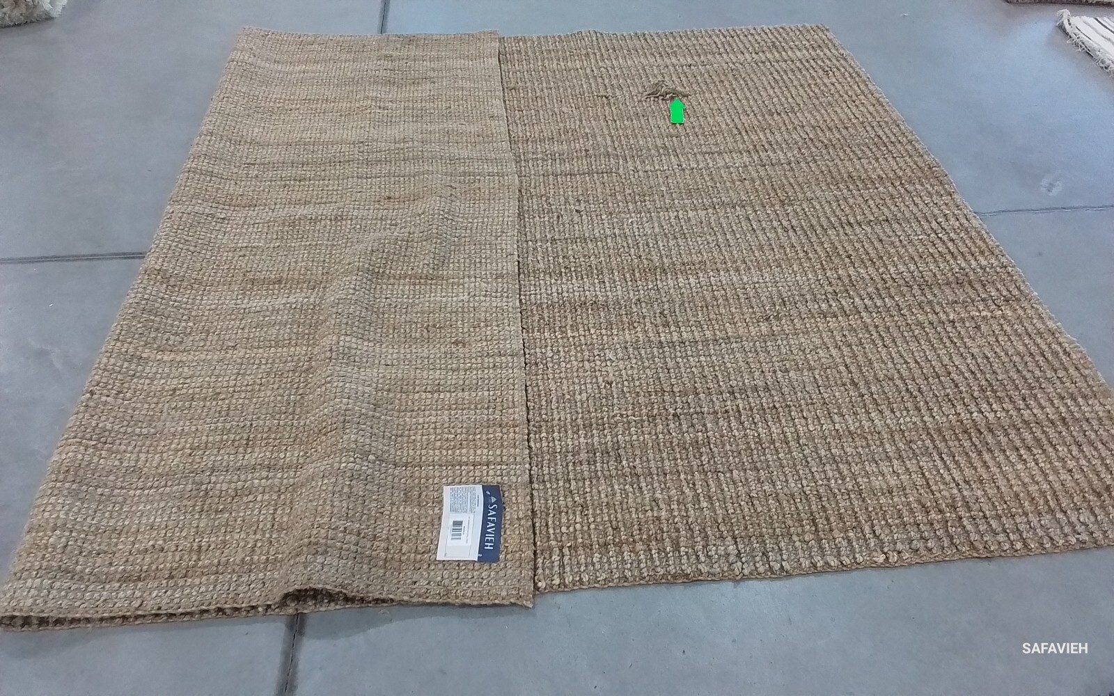 NATURAL 8'-0" x 10'-0" Broken Thread Rug, Reduced Price 1172775944 NF447A-8 gallery