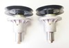 2 Spindle Assemblies W/ Pulleys (6-1/2" OD) for Exmark 103-3200 103-8075 gallery