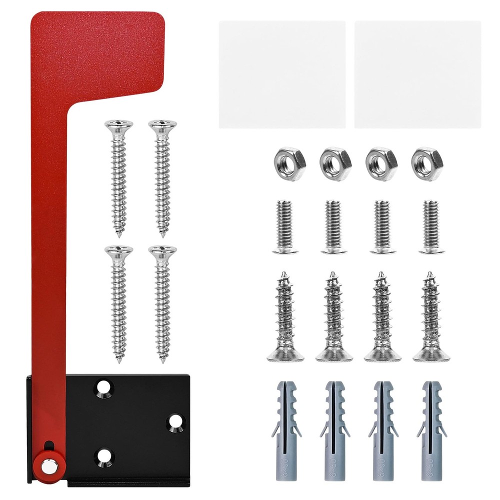 Mailbox Flag Replacement Kit, Galvanized Steel Flag Holder for Mailbox Door..