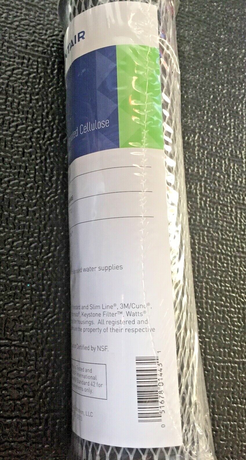 Pentek C1 5 Micron Standard 10 Inch Undersink Carbon Impregnated Water Filter gallery