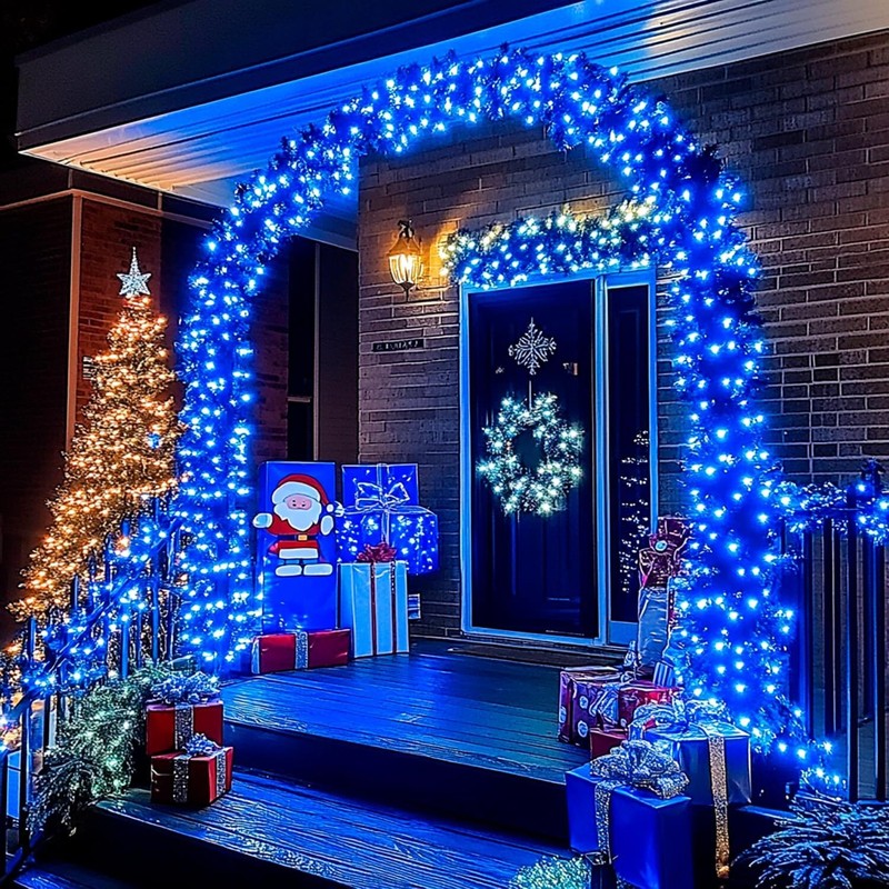 100-200 LED Solar Christmas String Lights Fairy Garden Outdoor Party Lamp gallery