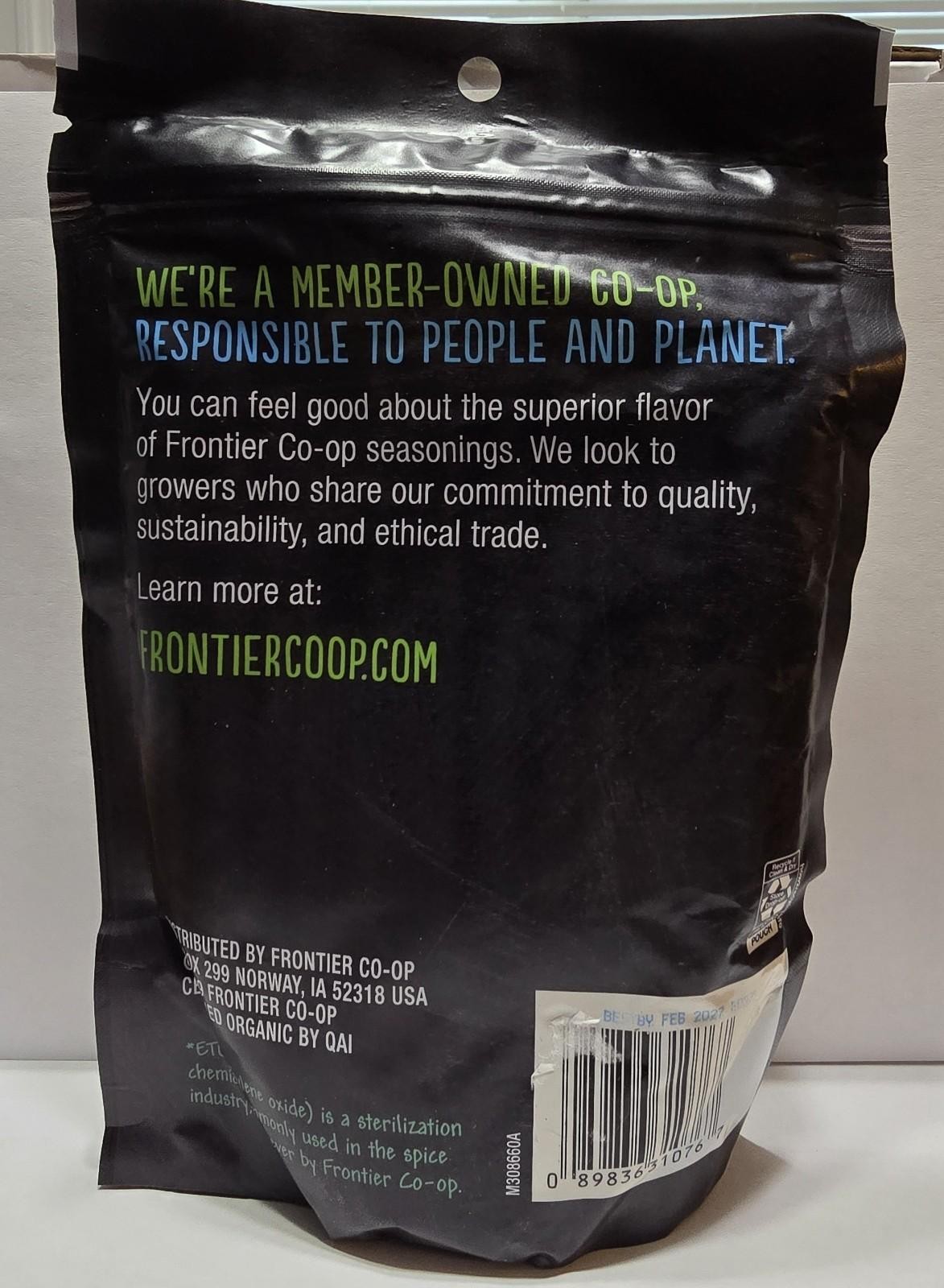 Frontier Co-op Organic Cumin Seed Ground Non-GMO 5.61 Oz Exp. 02/2027 NEW gallery