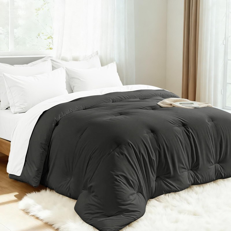 Easthome Comforters Queen Size, All Season Quilted Bed Comforter, Ultra-Soft Dow gallery