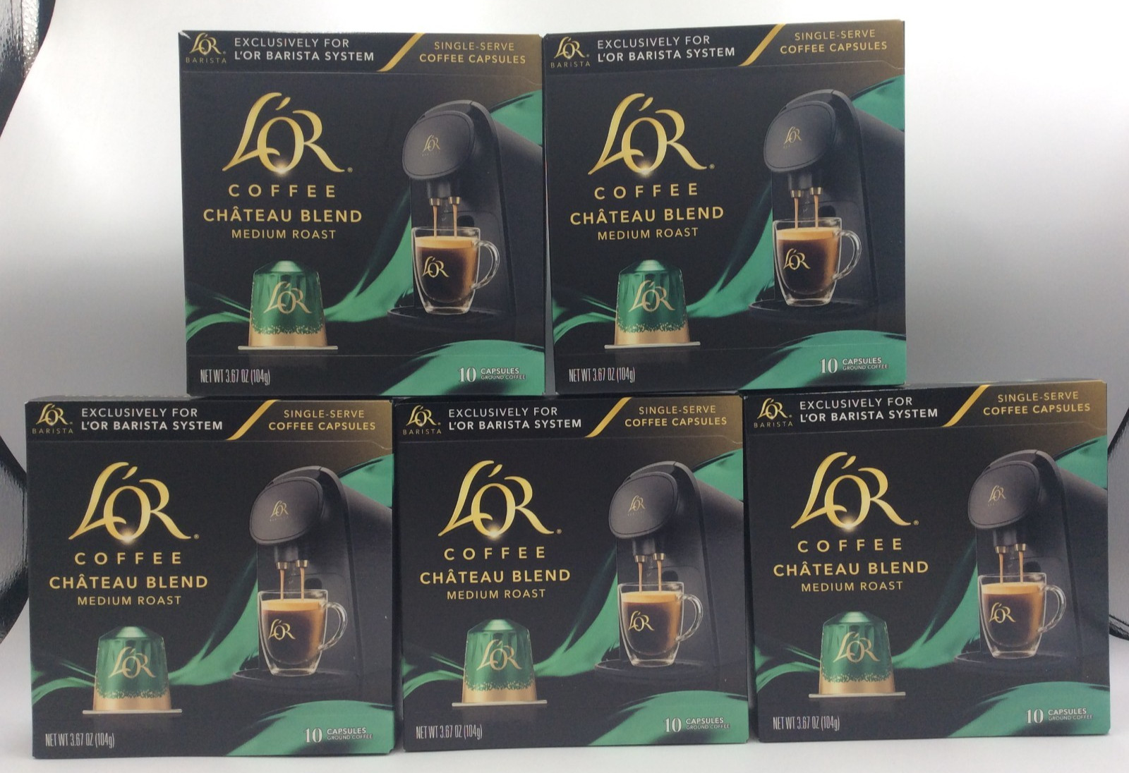 L'OR Coffee Pods Chateau Medium Roast Blend, Single-Serve, 50 Pods ☕04/2027☕ gallery