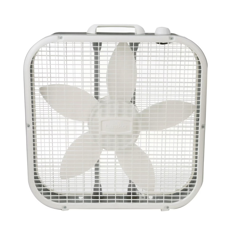 (3 pack) Lasko 20" Classic Box Fan with Weather-Resistant Motor White B20200 gallery