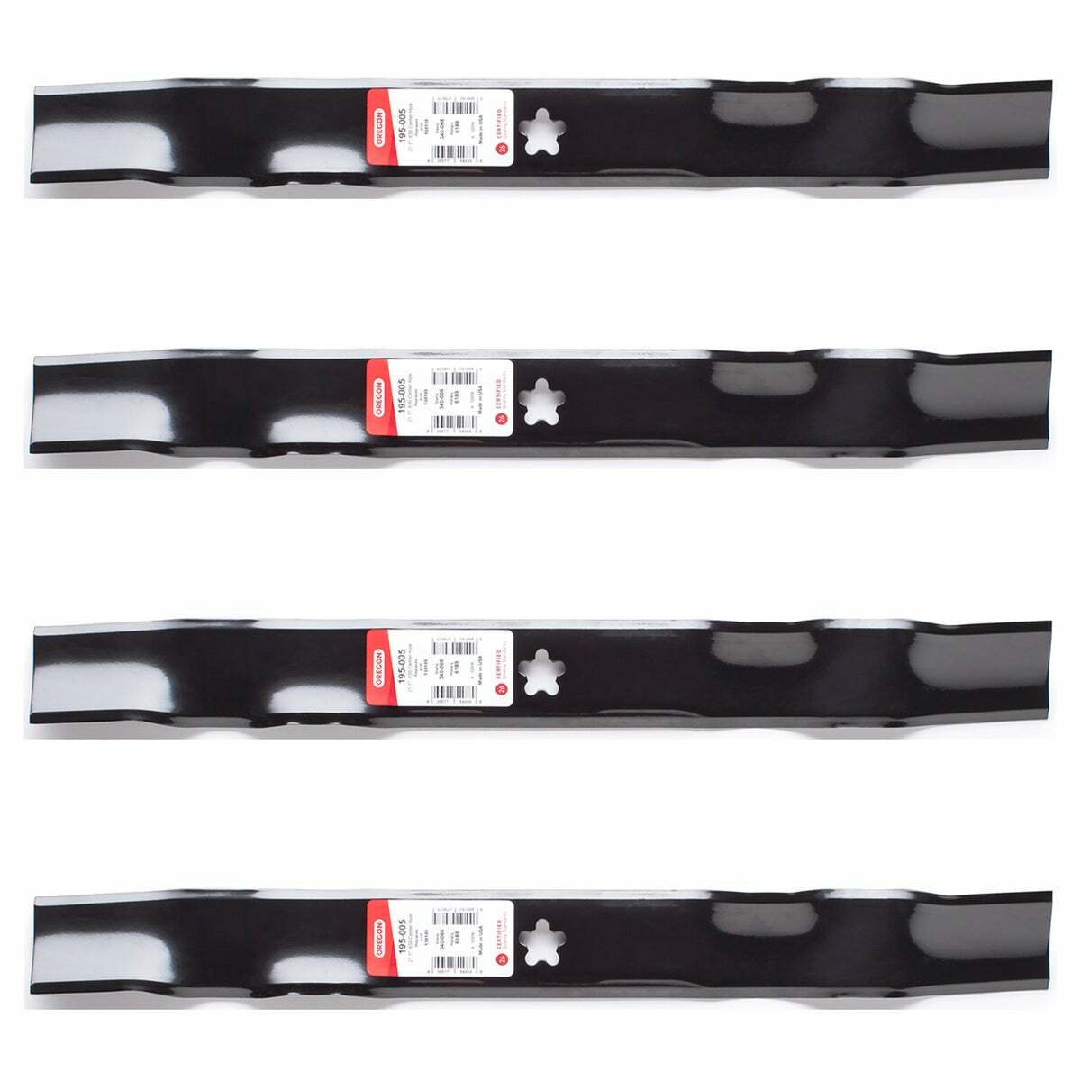 Oregon 195-005 Mulching Blades for 42" Poulan 532134149, 532138971 gallery