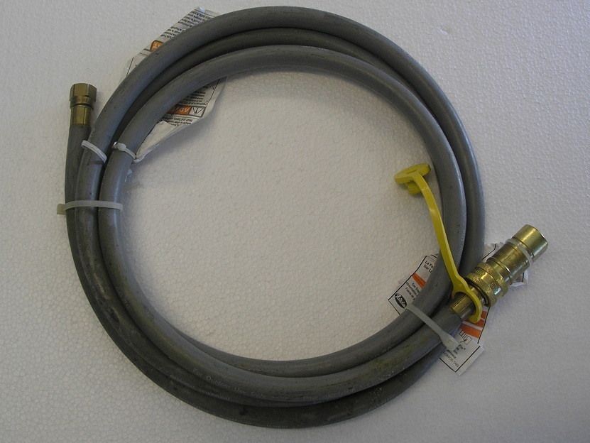 Natural Gas 3/8" Quick Disconnect Hose Kit 10 Feet Gas Grills **Cosmetic Flaw*** gallery