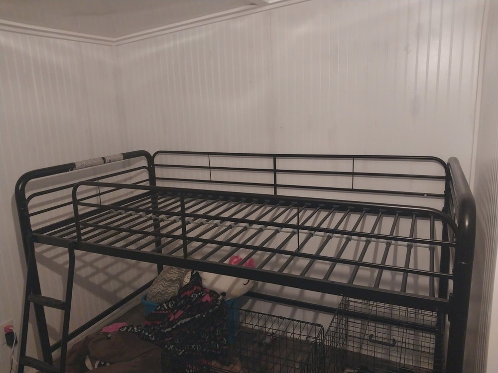 Metal Twin Loft Bed