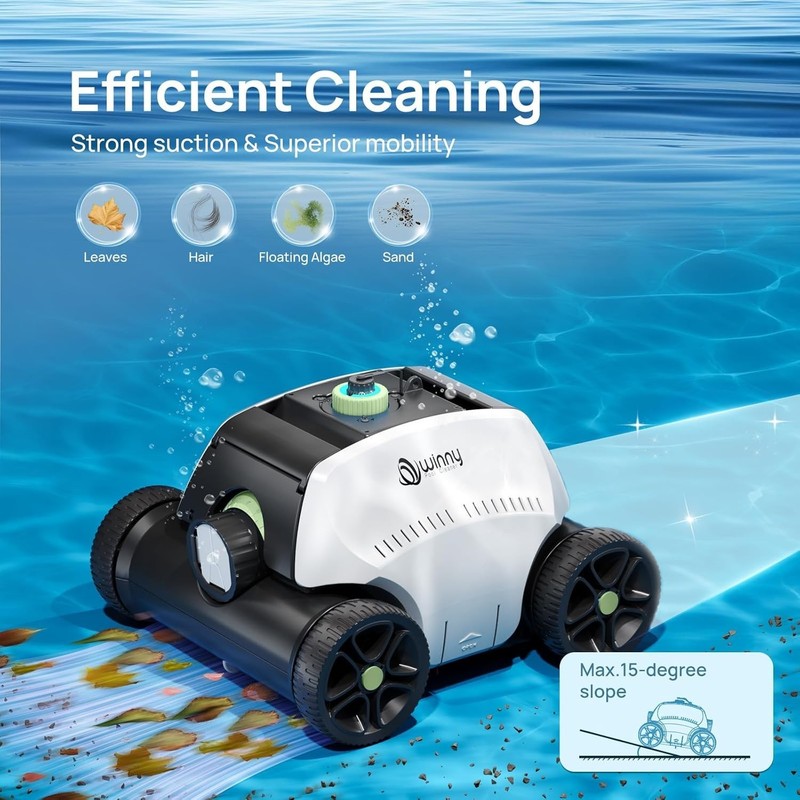 High-Powered 2640 GPH Suction Pool Cleaner gallery