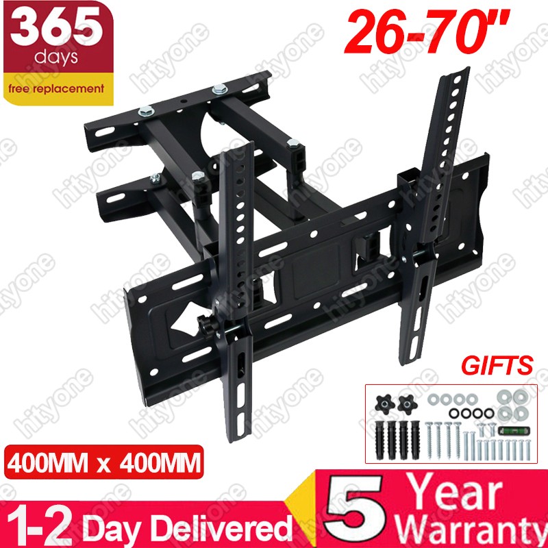 TV Wall Bracket Mount Tilt Swivel For Samsung Toshiba 26 32 40 43 50 55 65 70" gallery