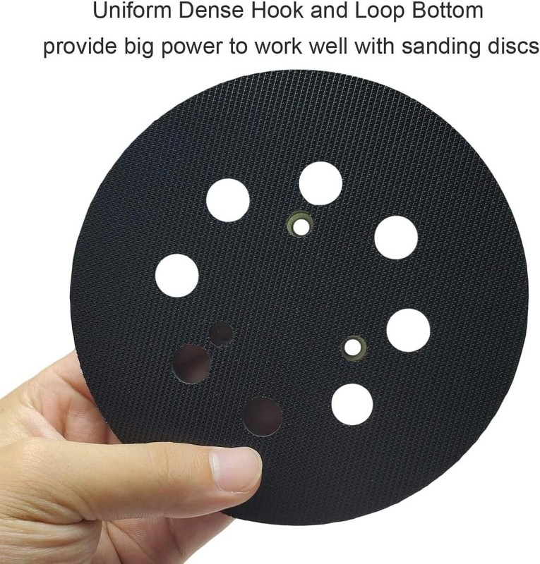 5" 8 Hole Hook & Loop Sander Pad for DeWalt DW420 DW421 DW423 DW426 D26451 gallery
