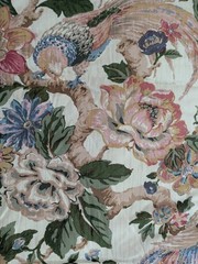 Rose Tree Audrey Queen Comforter Set With 2 Shams Bird Floral Soft Cotton 3pc
