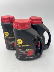 Miracle-Gro 3-Pack Performance Organics Edibles 2.5-lb 7-6-9 Vegetable Food