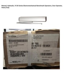 LCN 9131-STD ANCLR Benchmark Std Door Operator, 9130 Series, Anodized Aluminum