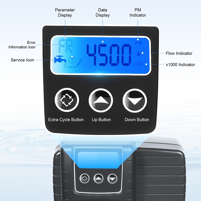 5600SXT Digital Control Valve Water Softener Control Valve Filter Control Head gallery