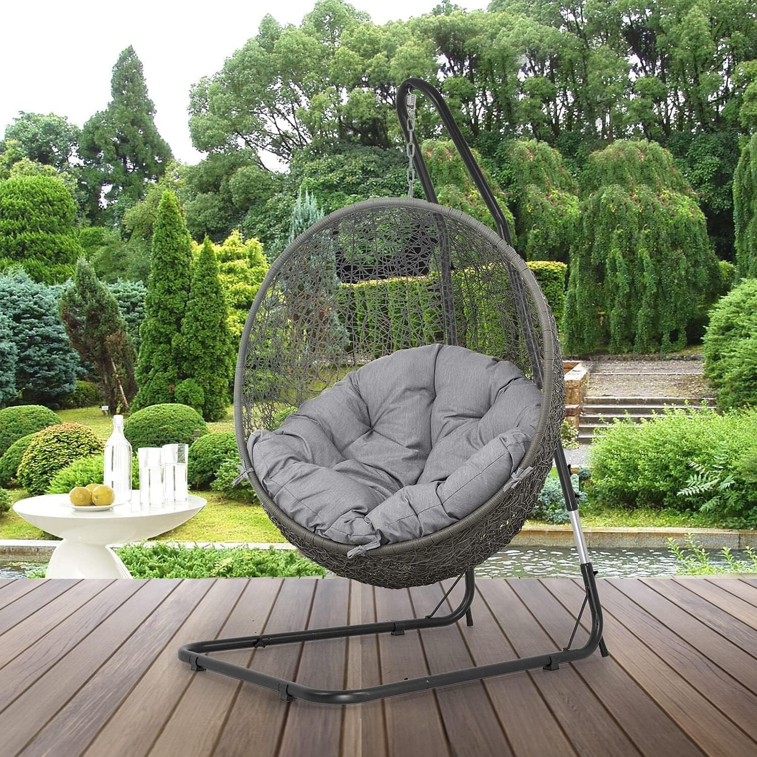 Stand Only-Hammock Chair Stands Hanging Hammock Stands Adjustable Height gallery