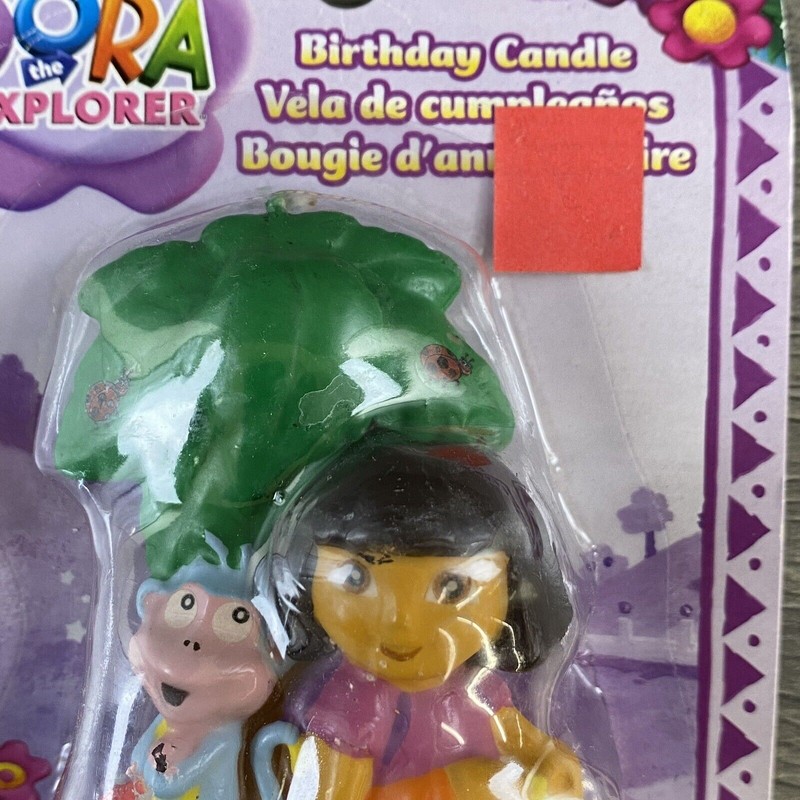 Dora The Explorer Birthday Party Supplies Cake Decorations Candles 1 Piece gallery