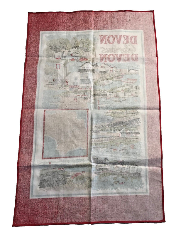 Devon Glorious Devon ( New Vintage Tea Towel ) gallery