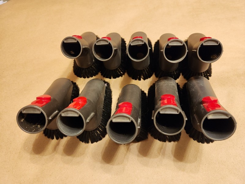 Lot 10 Mini Soft Dusting Brush Tool Dyson Cordless Stick Vacuum Attachment gallery