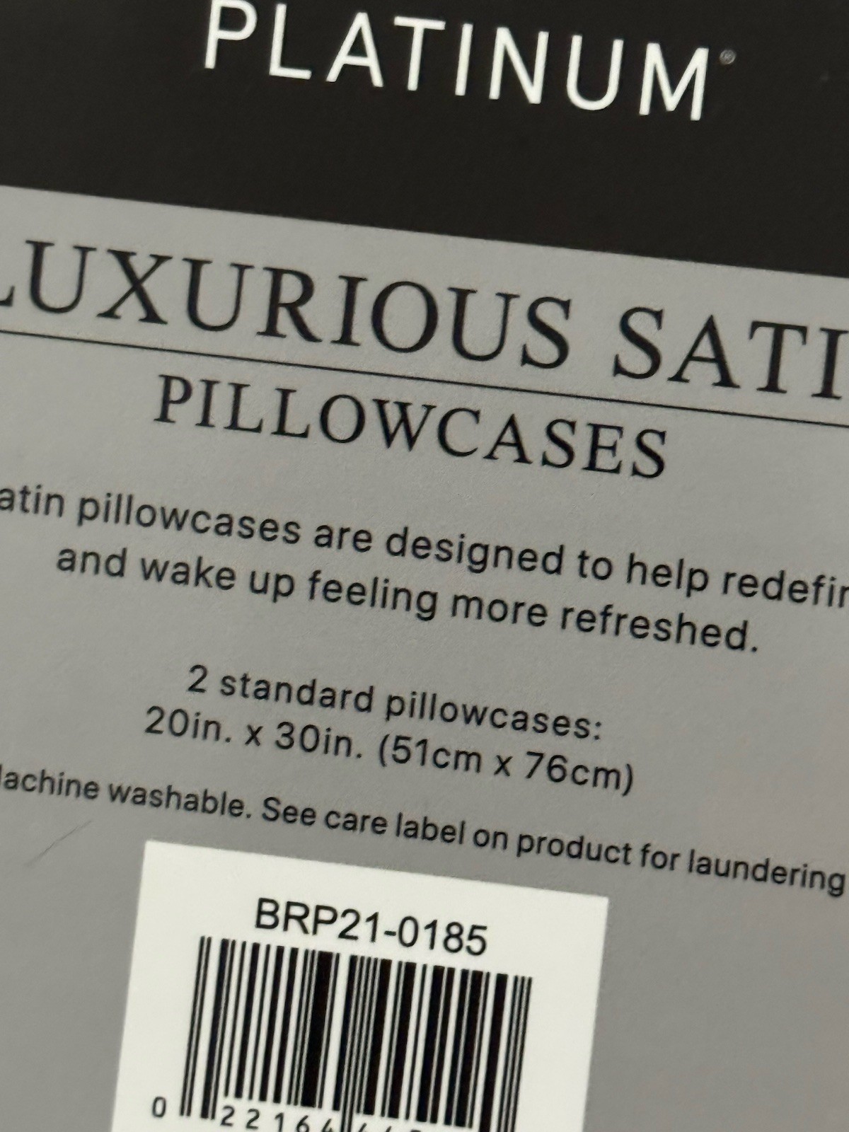 (2 Pack) Beautyrest Standard Luxurious Satin Silk Pillowcase Color Blush Pillow gallery