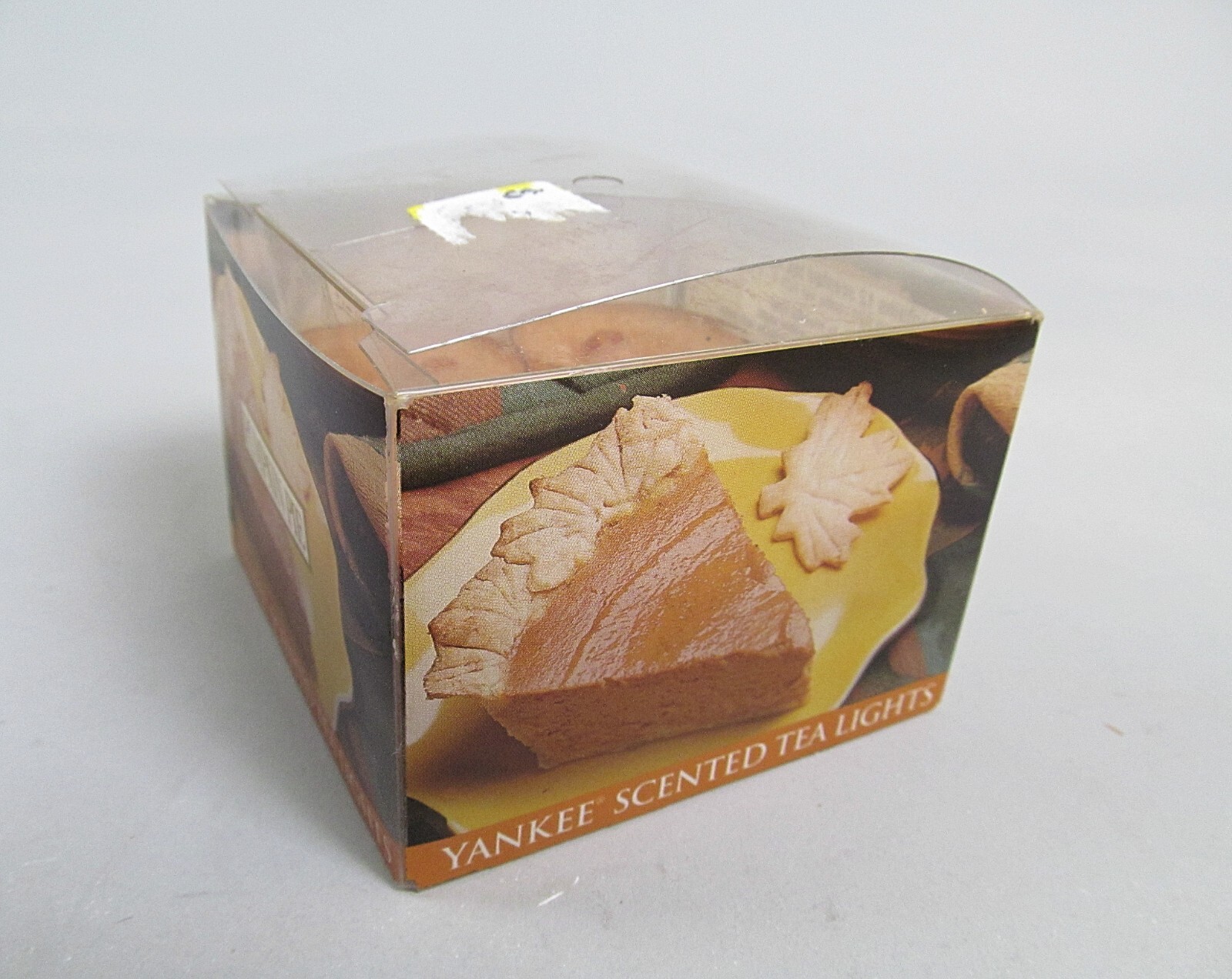 Yankee Candle Pumpkin Pie Scented Tea Lights Box of 8 Unlit gallery