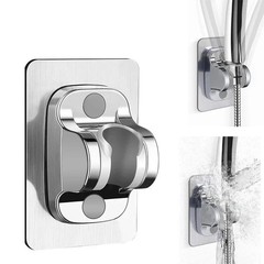 Self-adhesive Handheld Shower Head Holder Adjustable Wall Mount Shower Bracket*