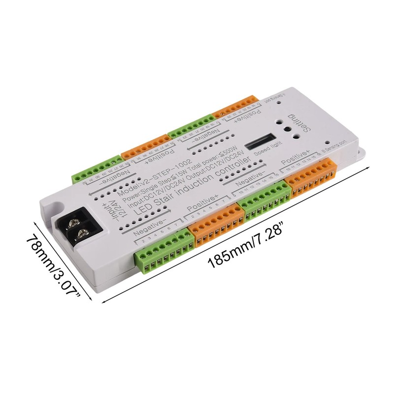 Motion Sensor Stair Light Automatic Stairway Ladder Controller Light Step System gallery