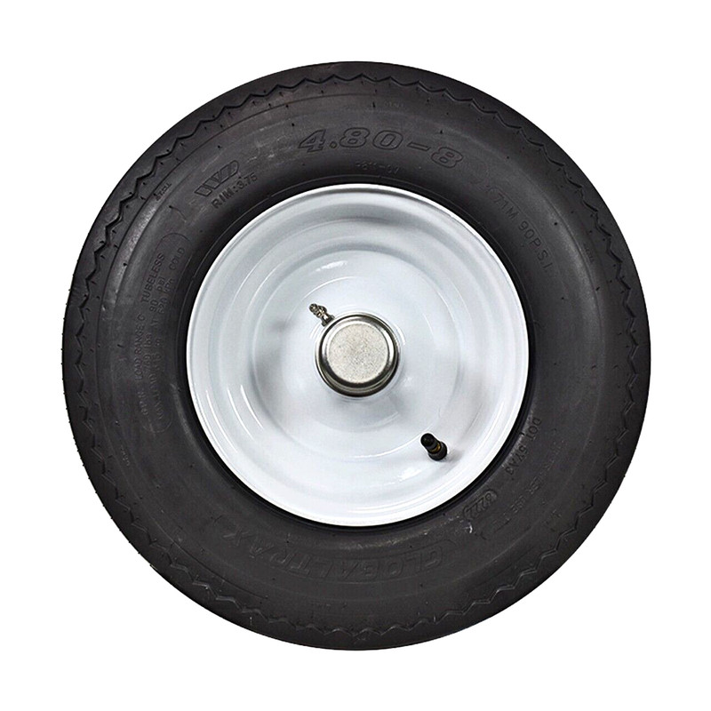 Log Splitter Wheel on 4.80 – 8 Load Range C Tire - 1" Center Bearing gallery