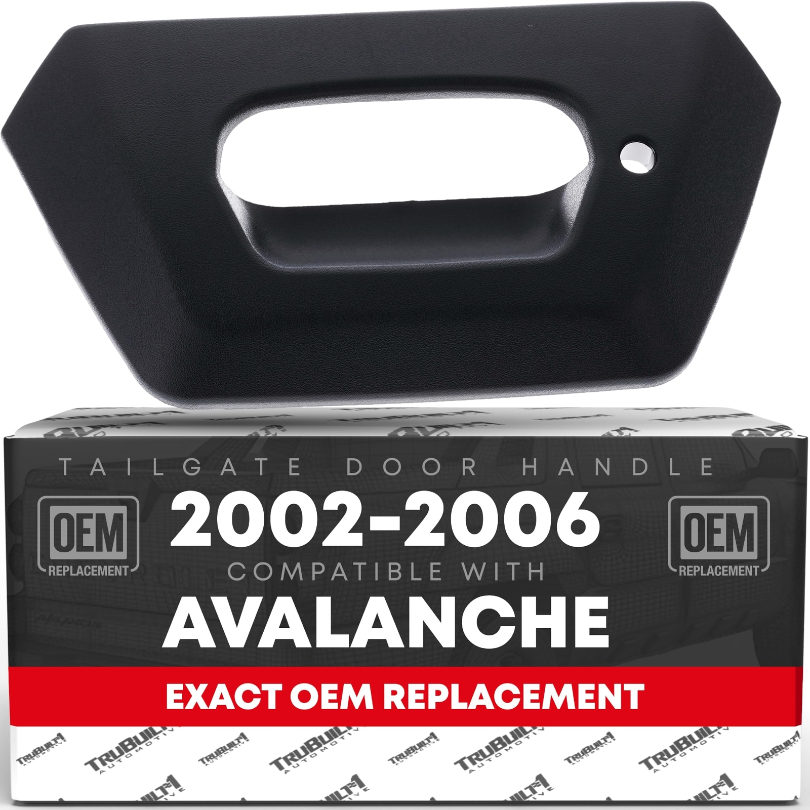 Tailgate Handle Bezel for Chevrolet Avalanche 1500, 2500 - Black Bezel gallery