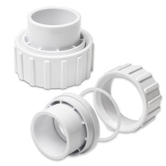 XtremepowerUS 2pcs Universal Union Replacement Socket 2″ NPT x 1.5″ / 2″ Slip On